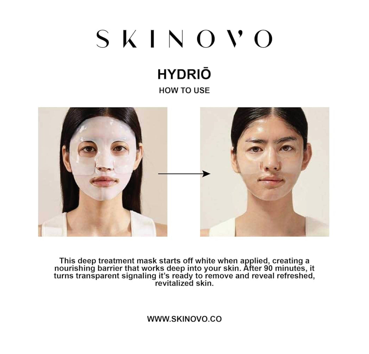 Hydriō 5 Collagen Face Masks Key Benefits