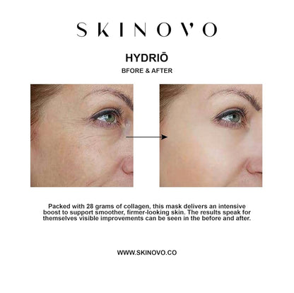 Hydriō 5 Collagen Face Masks Key Benefits