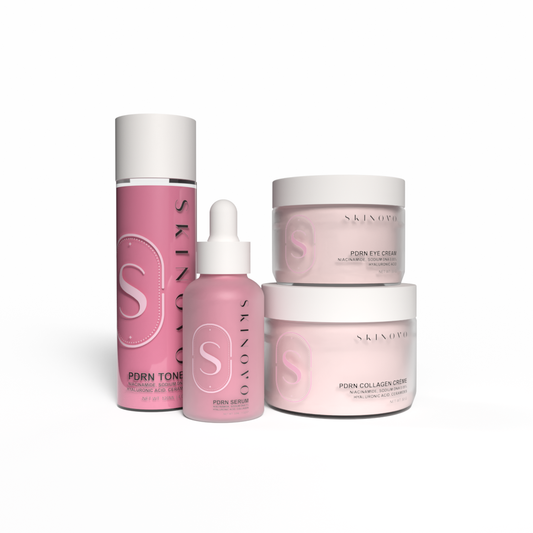 PDRN Moisturizing Renewal Bundle with Salmon DNA, Collagen Boosting Peptides & Deep Hydration for Firm Smooth Glowing Skin